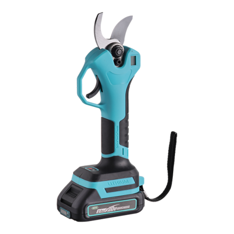 OT8S101B Sécateur électrique sans balais 20 V, coupe-branches à couple élevé avec écran numérique en option, capacité de coupe de branches humides maximale de 30 mm, étui de rangement rigide pour vergers moyens